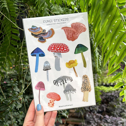 Fungi Vinyl Sticker Sheet