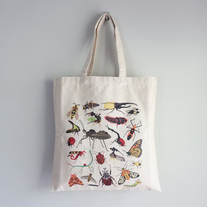 Insects Canvas Tote Bag