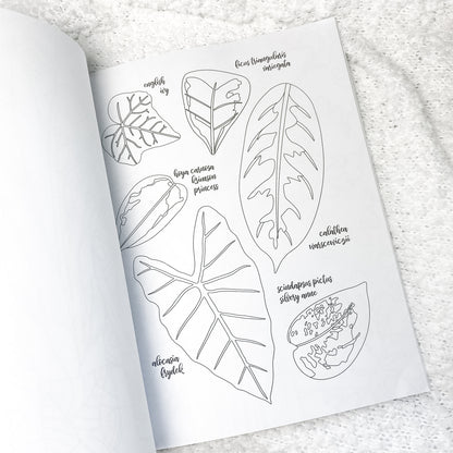 Houseplant Lover Coloring Book