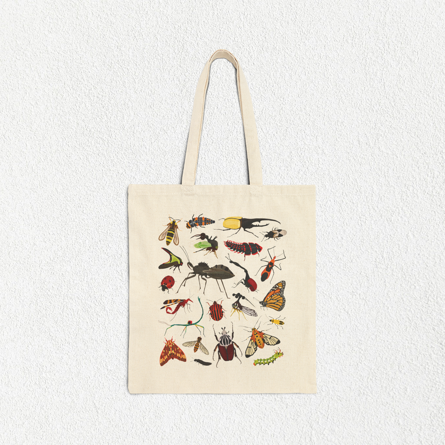 Insects Canvas Tote Bag