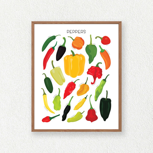 Peppers Print