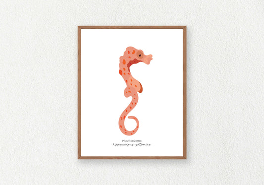 Seahorse Solo Prints