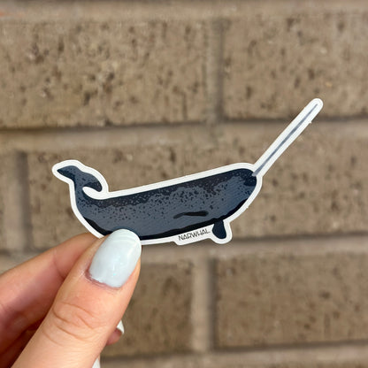 Narwhal Vinyl Sticker