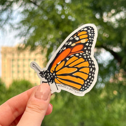 Monarch Butterfly Vinyl Sticker