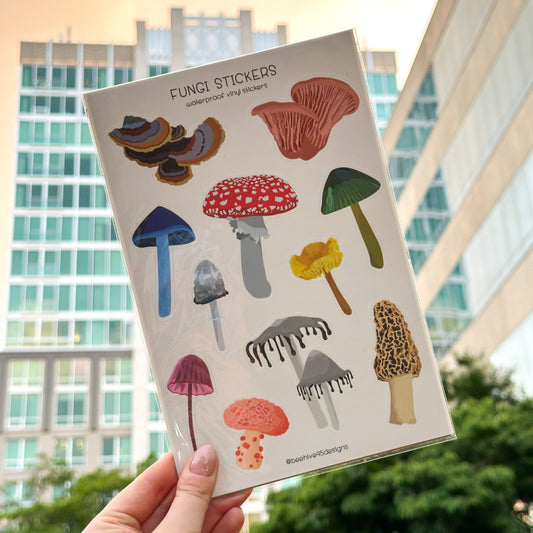 Fungi Vinyl Sticker Sheet