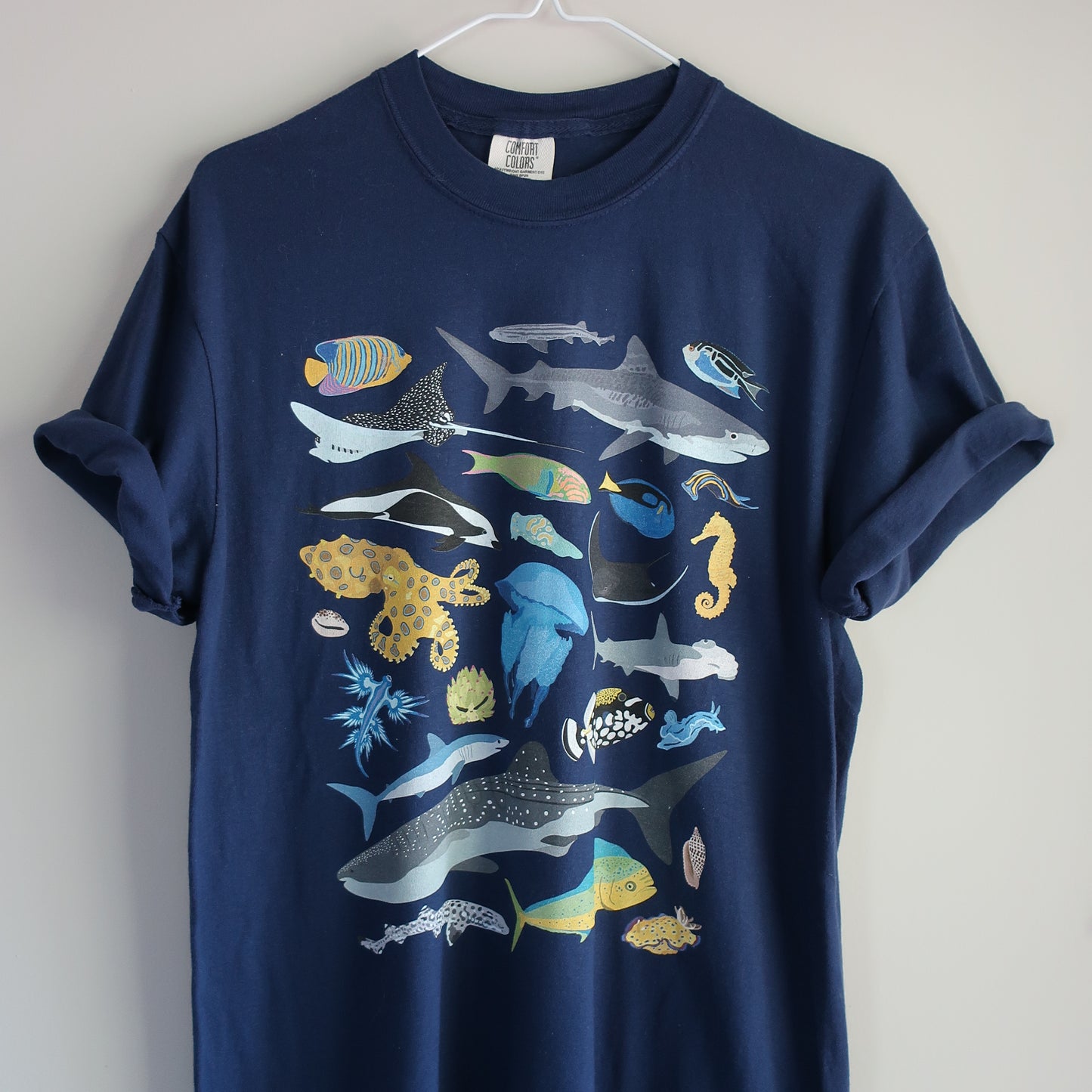 Ocean Creatures Dark T-Shirt