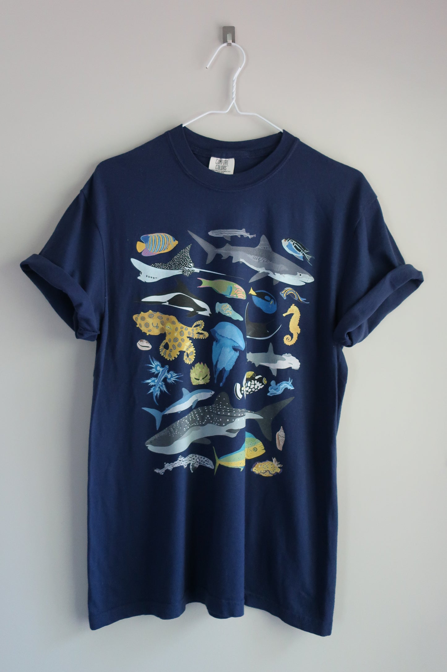 Ocean Creatures Dark T-Shirt